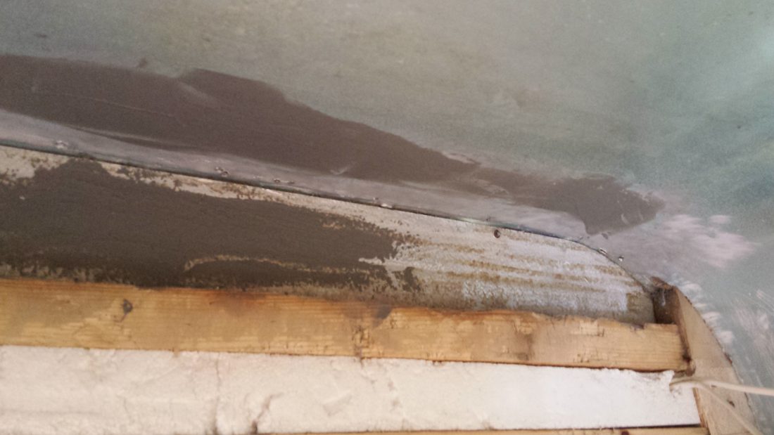 Top rotted piece of timber removed, rubbed down, then filled.jpg
